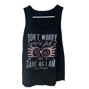 Harry Potter - Luna Lovegood Tank Top - Size Small